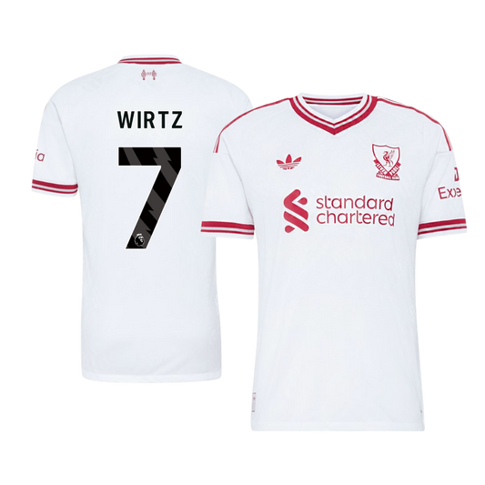 WIRTZ #7 Liverpool Võõrsilvorm Särk 2026/27 Autentne