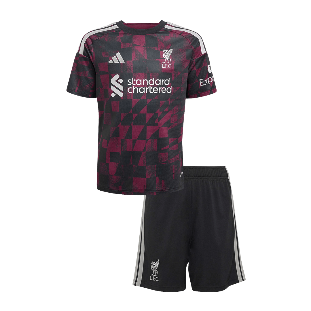 Liverpool Kolmas Laste Jalgpallikomplekt 2026/27