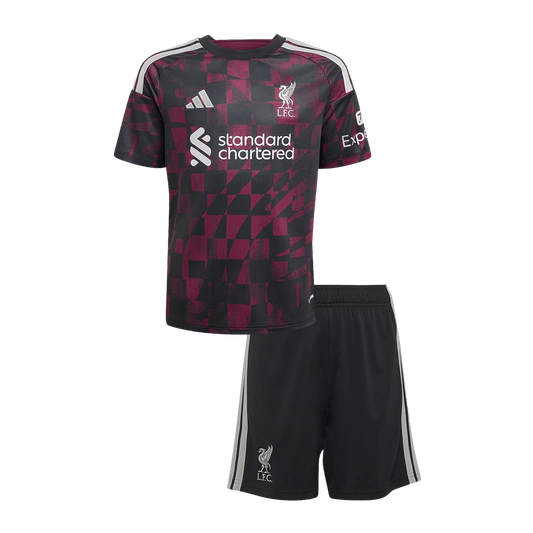 Liverpool Kolmas Laste Jalgpallikomplekt 2026/27