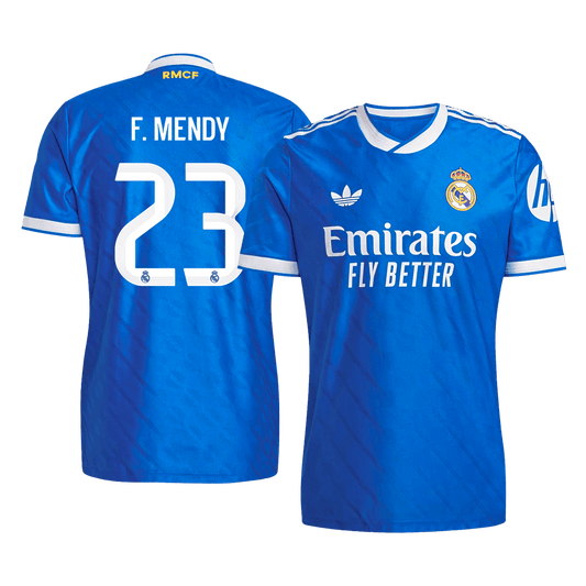 F. MENDY #23 Madridi Real Kolmas Särk 2025/26 Autentne