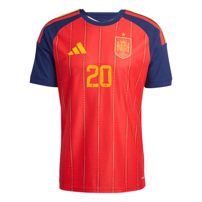 PEDRI #20 Hispaania Koduvorm Särk 2026 Autentne
