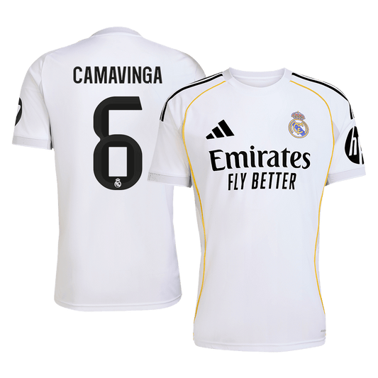 CAMAVINGA #6 Madridi Real Koduvorm Särk 2025/26 - Kvaliteetne