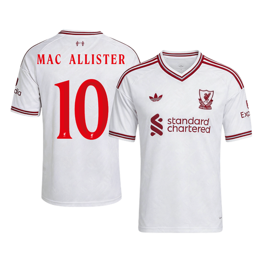 MAC ALLISTER #10 Liverpool Võõrsilvorm Särk 2026/27 - UCL
