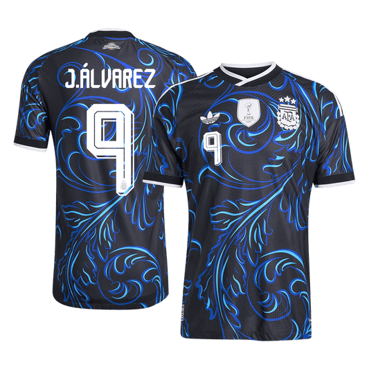 J. ÁLVAREZ #9 Argentina Võõrsilvorm Särk 2026 Autentne