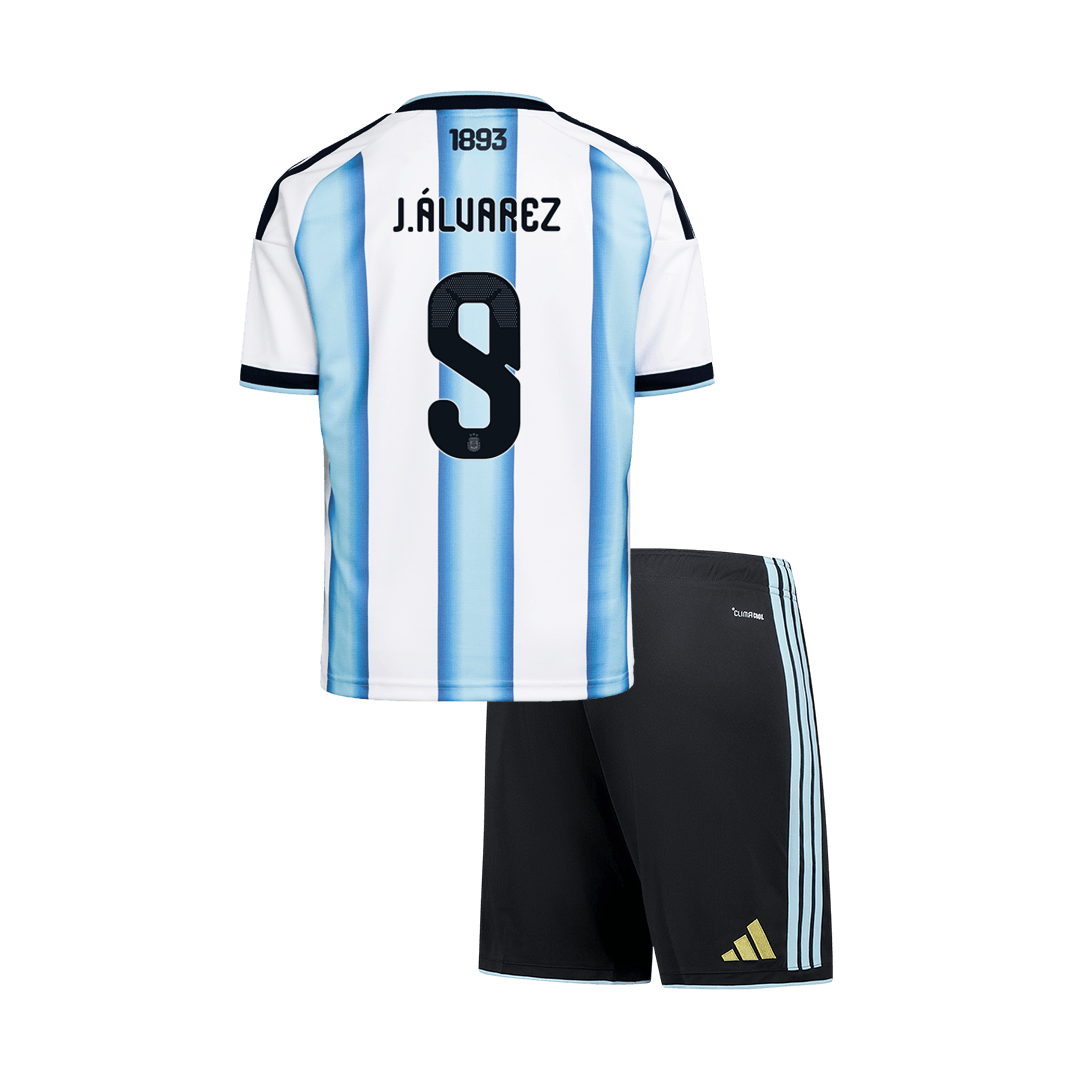 J.ÁLVAREZ #9 Argentina Koduvorm Laste Jalgpallikomplekt 2026 - Kvaliteetne