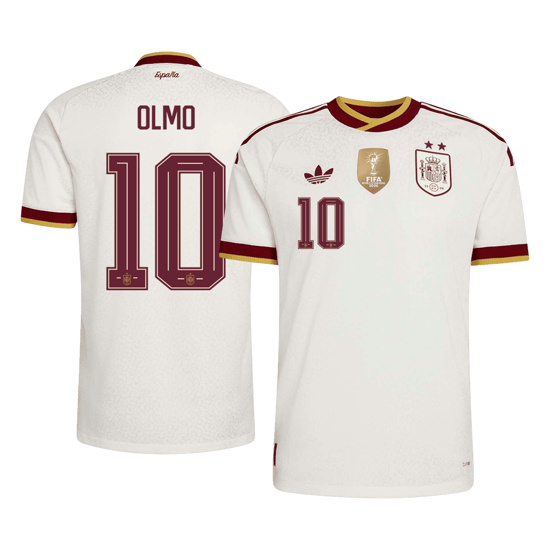 OLMO #10 Hispaania Võõrsilvorm Särk Champion Edition 2026 - 2 Stars 2026 Autentne