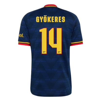 GYÖKERES #14 Arsenal Võõrsilvorm Särk 2026/27 - UCL
