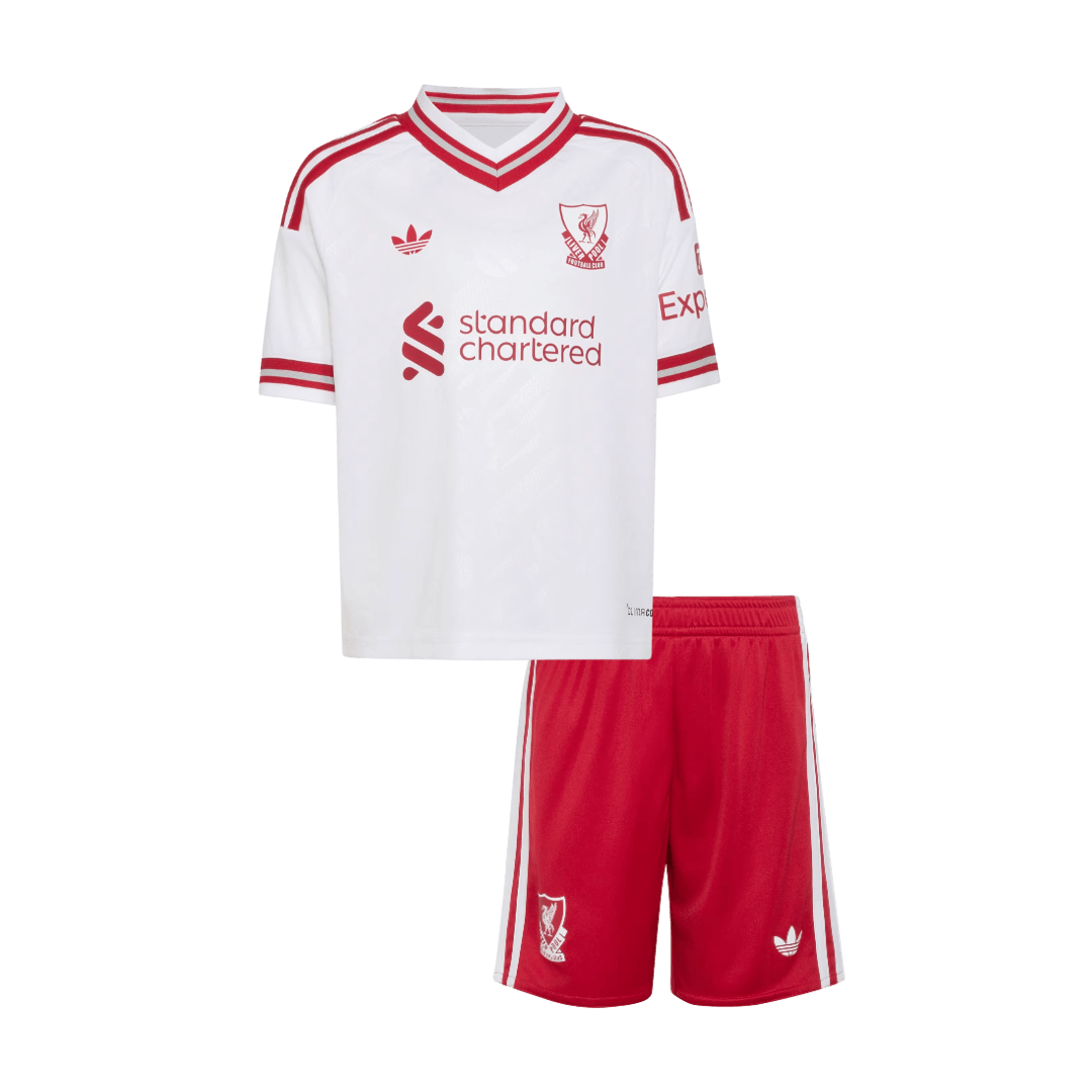 Liverpool Võõrsilvorm Laste Jalgpallikomplekt 2026/27