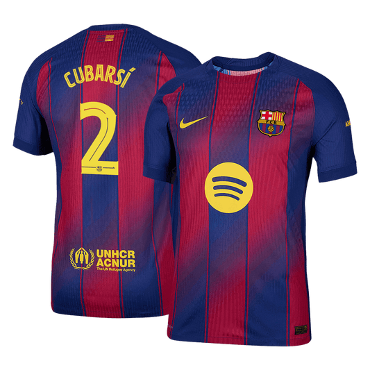 CUBARSÍ #2 FC Barcelona Koduvorm Särk 2025/26 Autentne - UCL