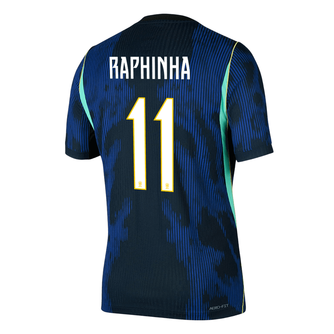 RAPHINHA #11 Brasiilia Võõrsilvorm Särk 2026 Autentne