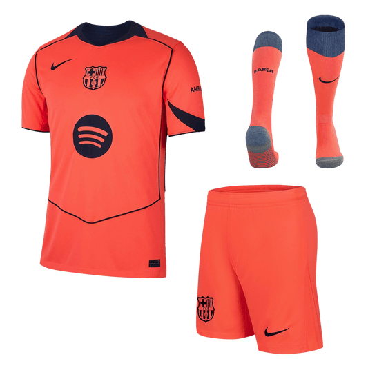 FC Barcelona Kolmas Jalgpallikomplekt 2025/26