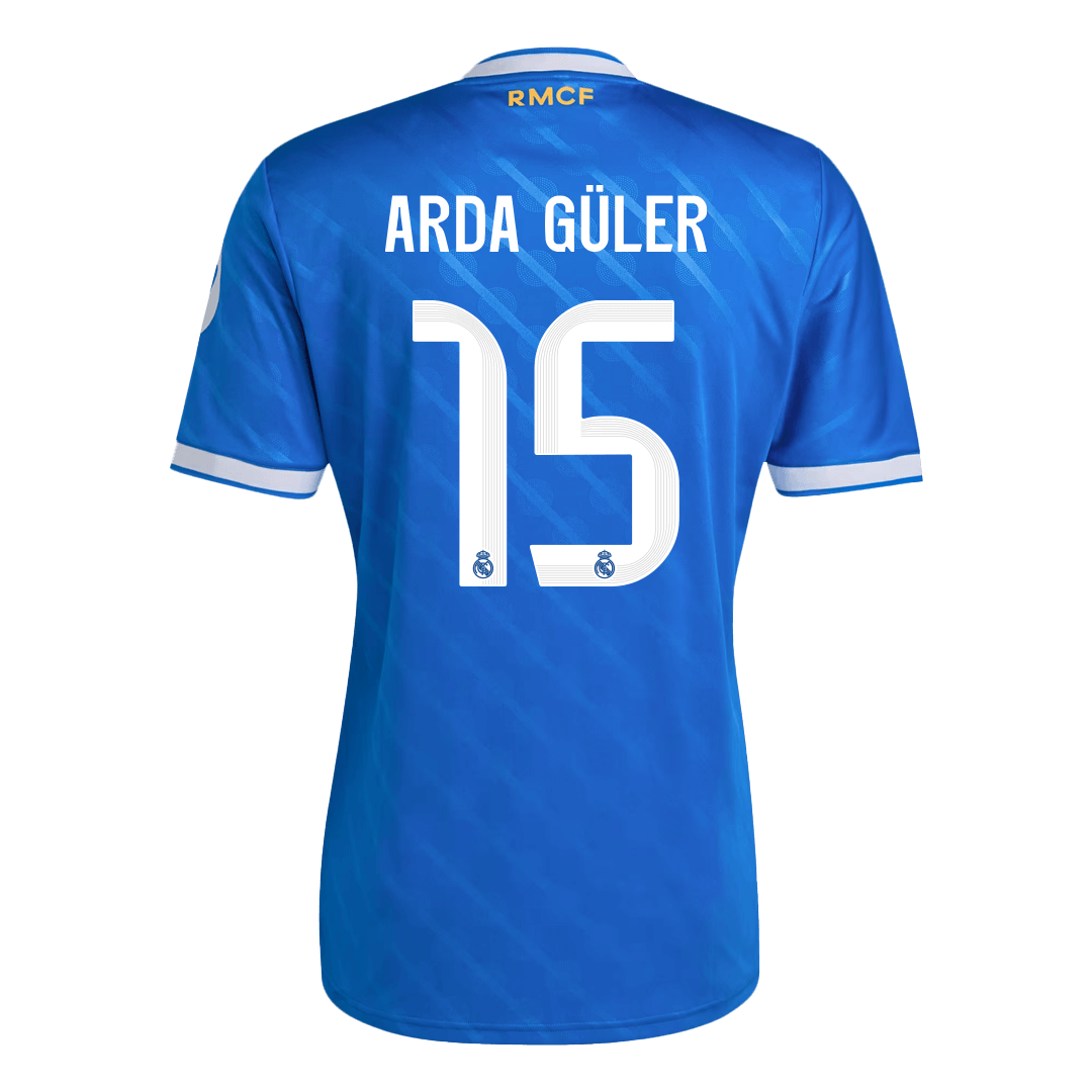 ARDA GÜLER #15 Madridi Real Kolmas Särk 2025/26