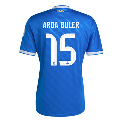 ARDA GÜLER #15 Madridi Real Kolmas Särk 2025/26