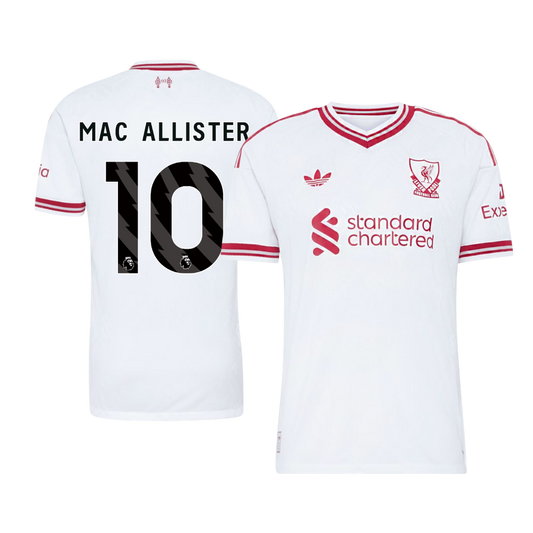 MAC ALLISTER #10 Liverpool Võõrsilvorm Särk 2026/27 Autentne